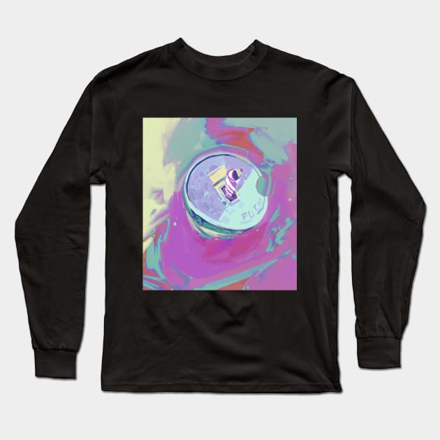 Psycadelic Bubble Tea Long Sleeve T-Shirt by Lvyz Leugim